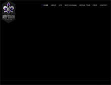 Tablet Screenshot of deepsouthstudios.com